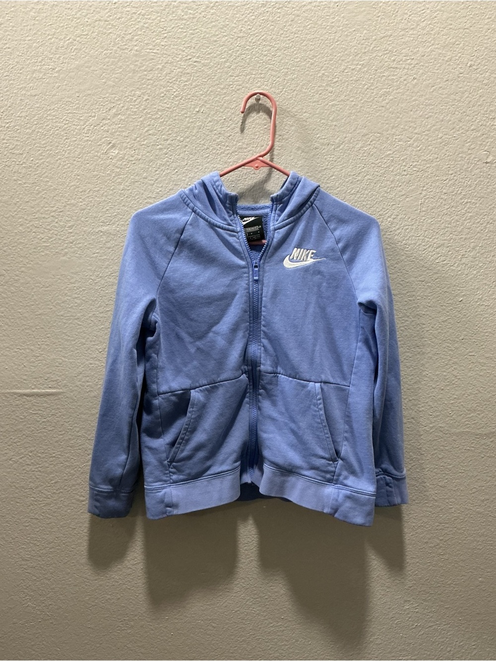 Nike  Light Periwinkle Zip Hoodie